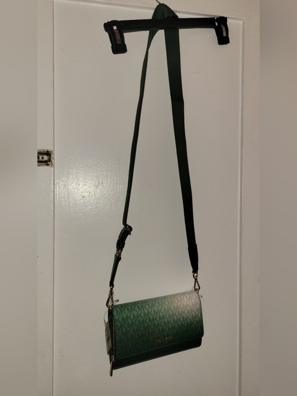 MICHAEL Michael Kors Green Ombre Signature Crossbody